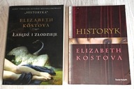 2x Elizabeth Kostova Historyk + Łabędź i złodzieje BDD