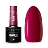 Claresa lakier hybrydowy RED 435- 5 g czerwony