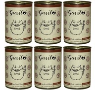 GUSSTO Cat Fresh Wild Boar 6x400g