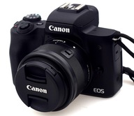 CANON EOS M50 + OBIEKTYW 15-45MM !!