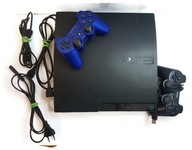 Konsola Sony Playstation 3 Slim 250 GB + 8 gier + 2 pady