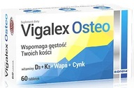 VIGALEX OSTEO kości wapń witamina D 60 tab.