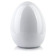 figurka wielkanocna jajo ceramiczne białe 6cm jajko do koszyczka stroika