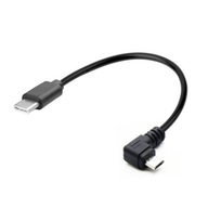 USB-C kábel Black Stork 0,20 m fekete USB Type-C