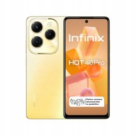 Smartfón Infinix HOT 40 Pro 8 GB / 256 GB 4G (LTE) zlatý + Hybridné sklo apgo pre Infinix Hot 40 Pro 1 ks