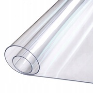 Mäkký sklenený obrus 1mm PVC Priehľadný obrus