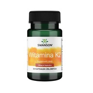 Swanson Witamina K2 naturalna 100 mcg (30kaps)