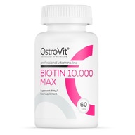 OstroVit Biotín 10.000 MAX 60 tabliet