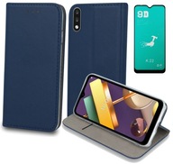 ETUI Z KLAPKĄ NA TELEFON LG K22 + FOLIA CERAMICZNA