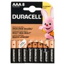 Bateria alkaliczna Duracell AAA (R3) 8 szt.