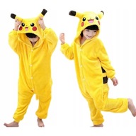 PIKACHU PIŻAMA KIGURUMI DRES DLA DZIECI 100-140