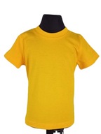 Blúzka tričko krátky rukáv jednofarebná odolná bavlna Poľský Výrobca