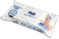 Chusteczki nawilżane Aqua Wipes, z naturalnej bawełny, 60 szt., Fresh Baby