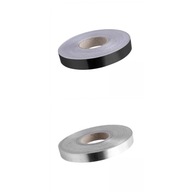 2 rolky flexibilné stropné lišty čierna 2 cm a argentná 2 cm
