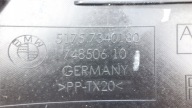 BMW 7 G11 2015- cover chassis right rear part 7340180