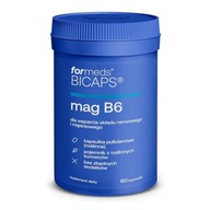 BICAPS MAG B6 60 KAP MAGNEZ WITAMINA B-6 STRES NERWY ZMĘCZENIE | FORMEDS