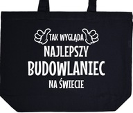 NAJLEPSZY BUDOWLANIEC torba zakupy prezent