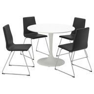IKEA DOCKSTA/LILLANAS Stôl a 4 stoličky 103 cm