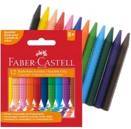 Kredki woskowe świecowe Faber-Castell 12 kol