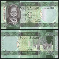 $ Dél-Szudán 1 POUND P-5 UNC 2011