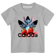 Stitch Farebné Logo Ovocie Detské bavlnené tričko T-Shirt Premium