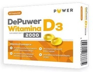 DePuwer, Vitamín D3 2000, 60 kapsúl