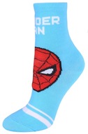 Modré chlapčenské ponožky Spider Man 31-34 EU