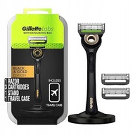 MASZYNKA DO GOLENIA GILLETTE LABS DLA MĘŻCZYZN BLACK&GOLD EDITION NOWA