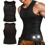 ЧОЛОВІЧИЙ НЕОПРЕНОВИЙ ФІТНЕС ЖИЛЕТ ДЛЯ СХУДНЕННЯ СПОРТИВНІ ТРЕНУВАННЯ САУНА L