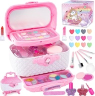 KOSMETICKÁ SADA PRO DÍVKY V KUFŘÍKU - DÍVKA KOSMETICKÁ RODINA