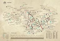 Stieracia mapa - Mountain Peaks High Tatras veľká /Kuluar.top