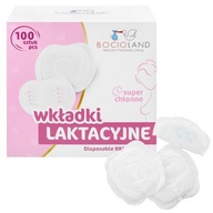 Wkładki Laktacyjne Super Chłonne 100szt. Bocioland