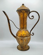 Metalowa śliczna DUŻA waza w stylu RETRO 34 cm