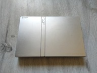 Konsola SONY PlayStation 2 Silver srebrna Slim + Pad zamiennik + zasilacz