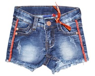 TOM-DU dievčenské džínsové kraťasy DUNJA roz 80-86 cm