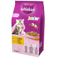 WHISKAS Junior kurczak dla kota 14kg GRATISY wybór