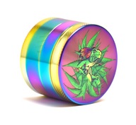 MŁYNEK GRINDER METALOWY CBD THC MARIHUANA TYTOŃ