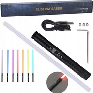 MIECZ LASEROWY FX LIGHTSABER RGB 7 KOLORY METALOWY