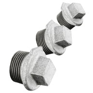 ZÁTKA KRYTKA KAPA GZ 1" DN25 POZINKOVANÁ LIATINA VZ DIAMOND