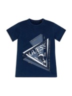 GUESS SÖTÉTKÉK LOGÓS PÓLÓ (3-6 HÓNAPOS)