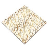 Dekoratívna dlažba obklady dlaždice Zlaté listy 9ks
