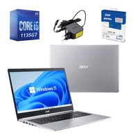 Notebook Acer Aspire A515-56 15,6 " Intel Core i5 12 GB / 256 GB strieborný