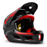 Kask MET PARACHUTE MCR MIPS czarno-czerwony S