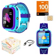 SMARTWATCH DLA DZIECI ZEGAREK DZIECIĘCY LOKALIZATOR LBS + KARTA SIM GRATIS