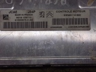 CITROEN BERLINGO control unit of the engine 9661191880