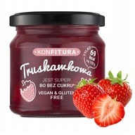 Jahodová zaváranina BEZ CUKRU vegan & gluten free 190g Devaldano