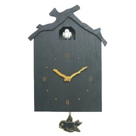 Starožitné drevené vtáčikové kukučkové hodiny