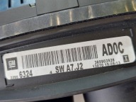dials clock OPEL INSIGNIA A 2.0 CDTI 22956324