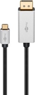 Goobay 60176 USB-C to DisplayPort Adapter 2m