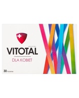 VITOTAL DLA KOBIET, 30 tabletek